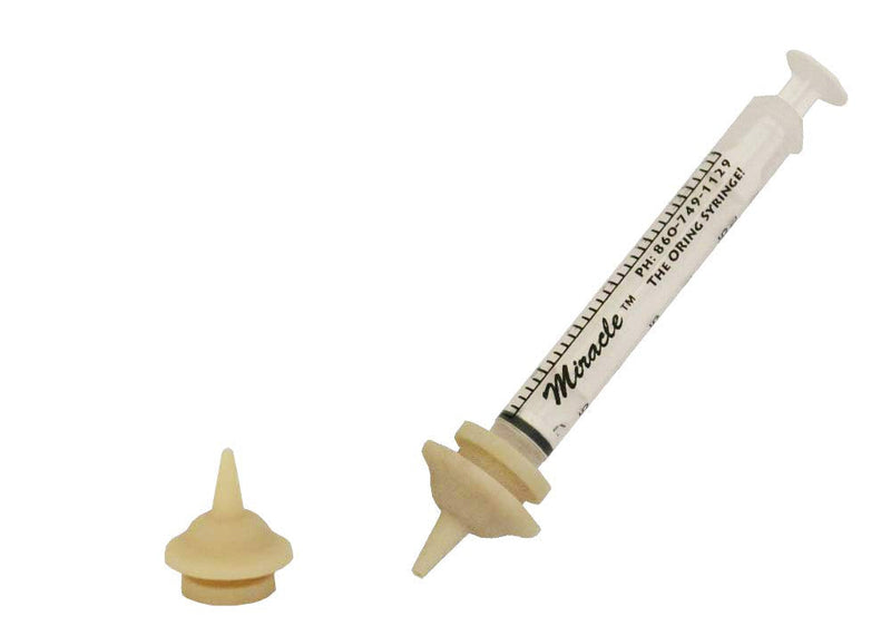 [Australia] - Miracle Nipple Mini Pkg/2 Nipples and Miracle Syringe 3 Piece Set 