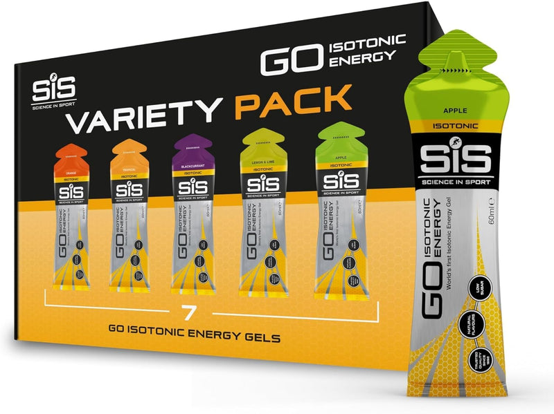 [Australia] - Science in Sport 60 ml Energy Gel Variety - Pack of 7 