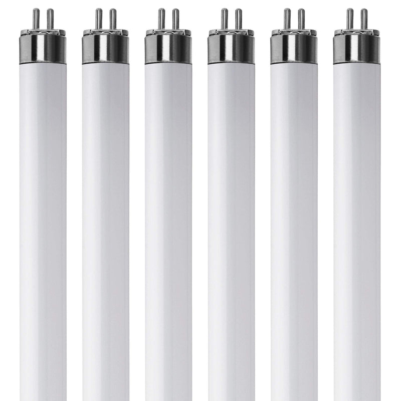 [Australia] - KOR (Pack of 6) F8T5/WW - T5 Fluorescent 3000K Warm White - 8 Watt - 12" Super Long Life Light Bulbs 3000k (Warm-white) 