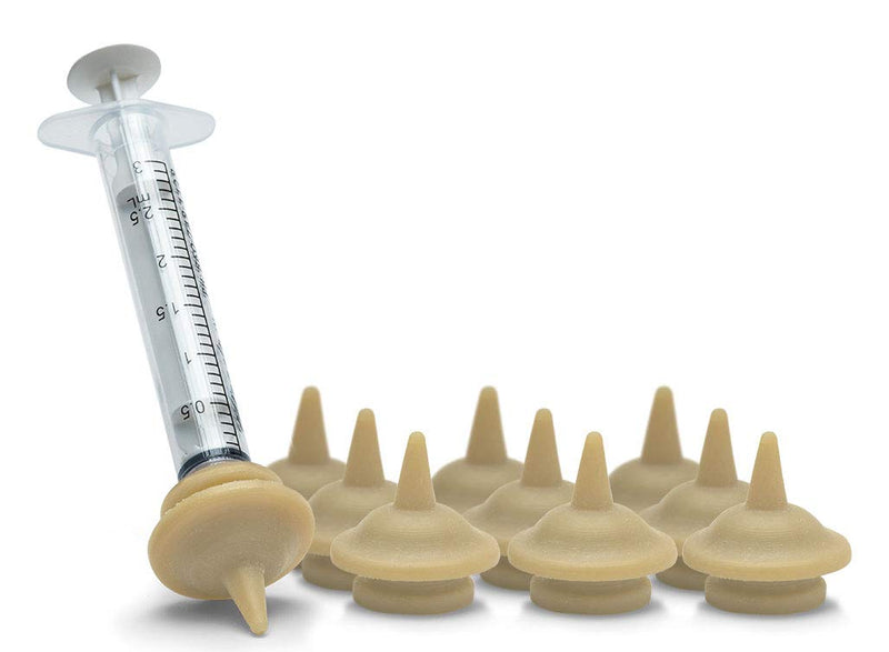 [Australia] - Miracle Nipple Syringe Included, Mini - 10 Pack 