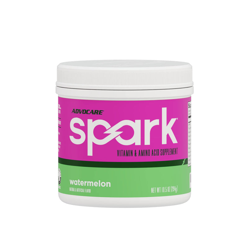 [Australia] - AdvoCare Spark Vitamin & Amino Acid Supplement - Focus & Energy Supplement Mix - Powdered Energy Supplement Mix - Powder Supplement Mix - Amino Acids - Watermelon - 10.5 oz 