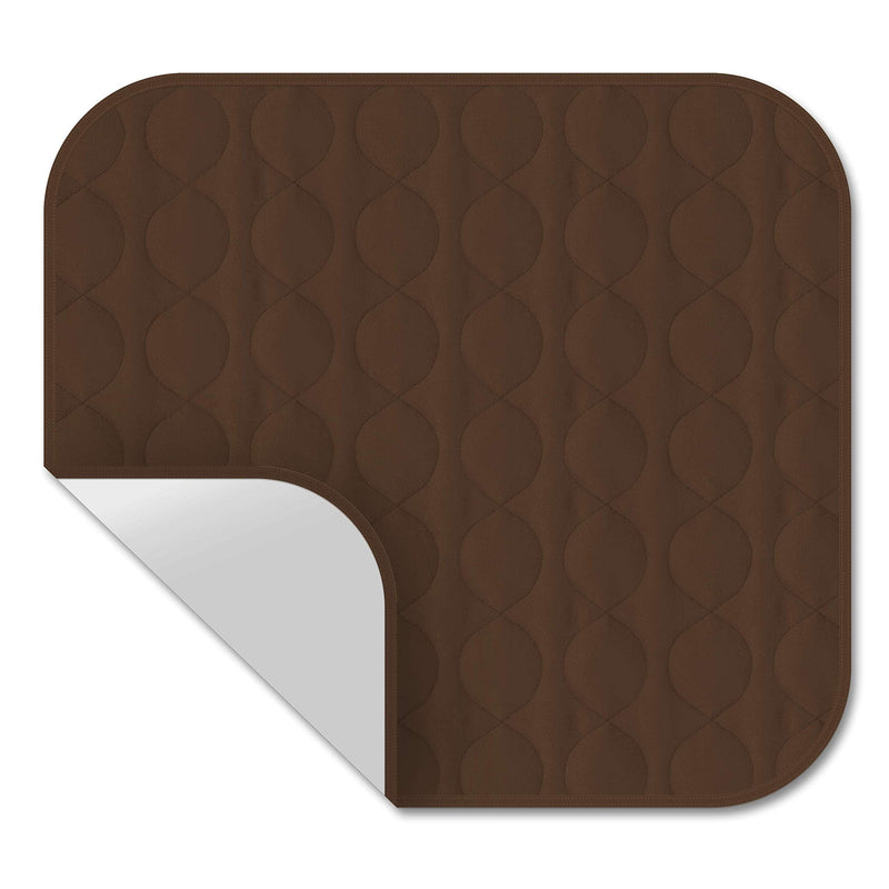 [Australia] - RMS Washable & Reusable Incontinence Chair Pad, Seat Protector & Bed Pad (Brown) Brown 