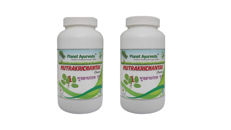[Australia] - Planet Ayurveda Mutrakrichantak Churna, 200 Grams; 2 Jars 