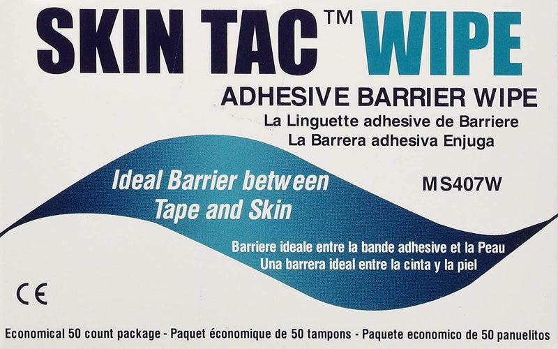 [Australia] - Skin-TacTM Adhesive Barrier Wipes (50 Count), 3-pack 