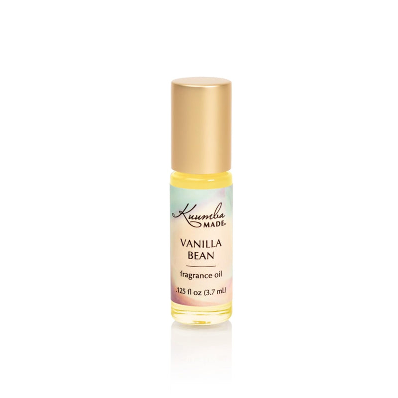 [Australia] - Kuumba Made Vanilla Bean Fragrance Oil Roll-On 0.125 fl oz (3.7ml) | Rollerball Perfume | Alcohol Free 0.13 Fl Oz (Pack of 1) 