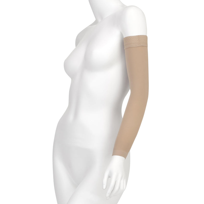 [Australia] - Juzo Soft 2000 15-20mmhg Max Armsleeve with Silicone Top Band for Women,Beige,4 (IV) Max Beige IV 