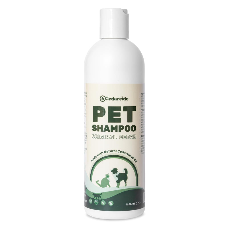 Cedar Suds Pet Shampoo Original Cedar Scent (Pint (16oz)) - PawsPlanet Australia