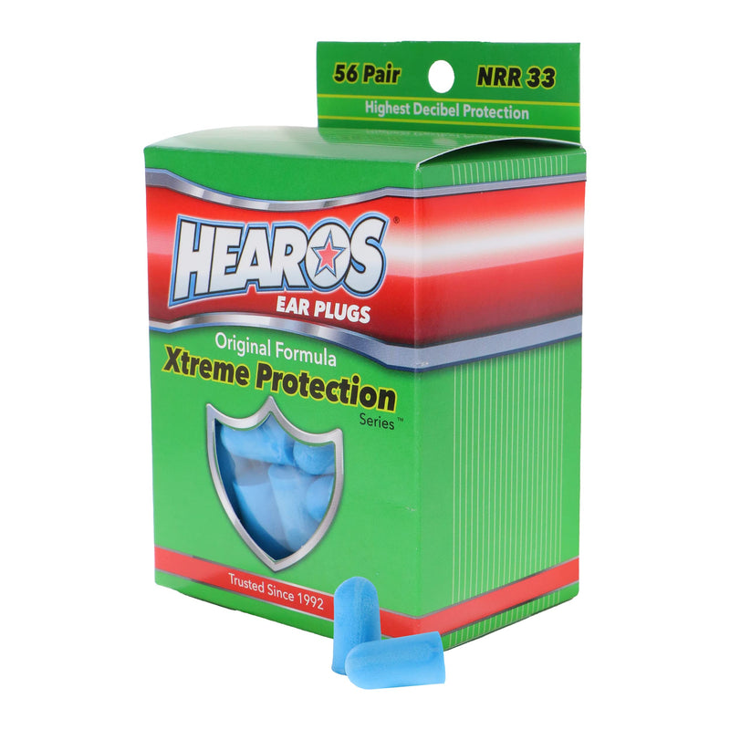[Australia] - HEAROS Xtreme Protection Series Ear Plugs, Blue, 56 Pair 56 Pair (Pack of 1) 