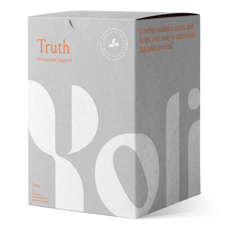 Yoli Truth Antioxidant and Immune Support, Citrus Flavor, 30 Packets Box | Antioxidant and immune blend with vitamin C, botanicals, superfruits, and minerals to support daily wellness and vitality. 4.7 Ounce (Pack of 1)
