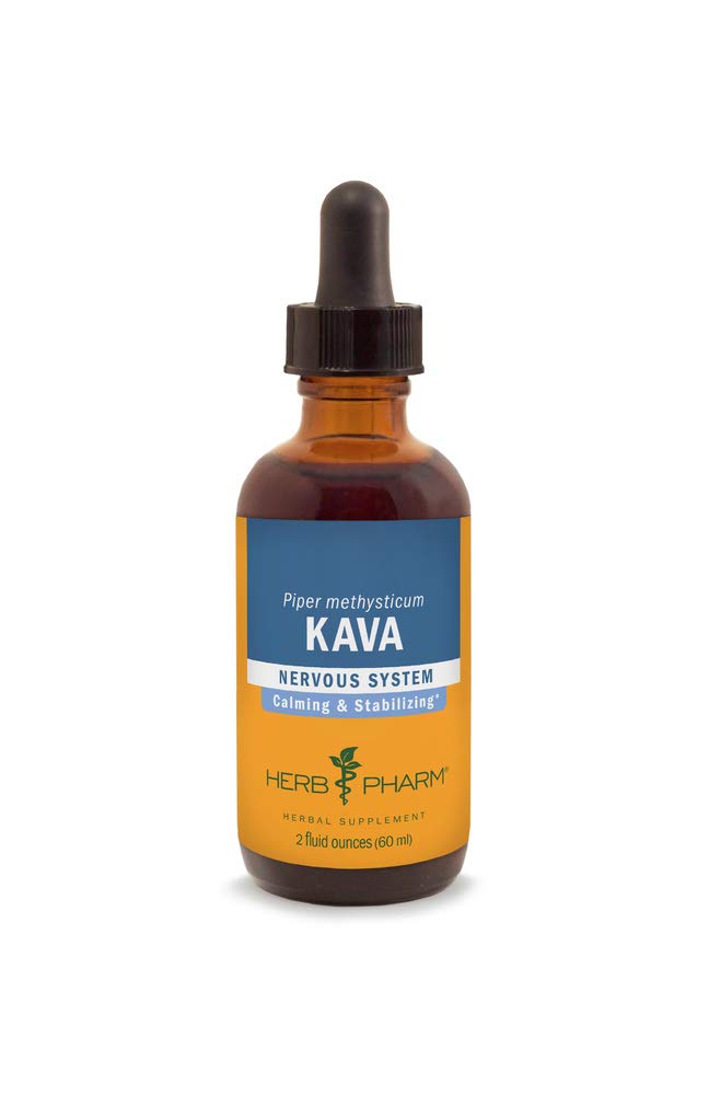 [Australia] - Herb Pharm Kava Root Liquid Extract to Reduce Stress and Promote Relaxation - 2 Ounce 
