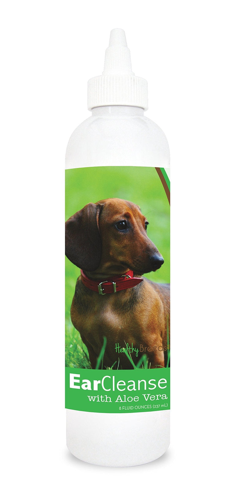 Healthy Breeds Dachshund Ear Cleanse with Aloe Vera Cucumber Melon 8 oz - PawsPlanet Australia