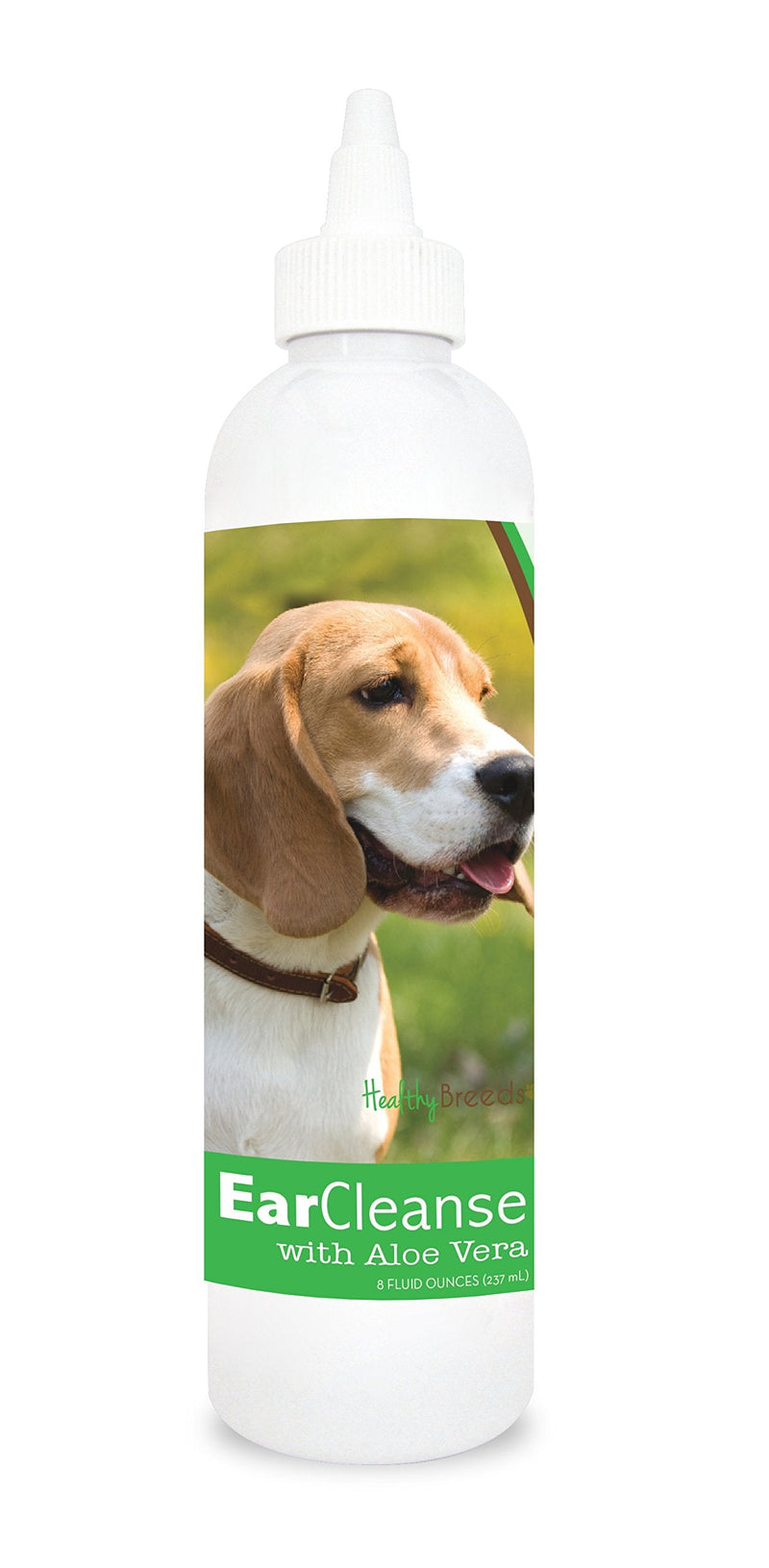 Healthy Breeds Beagle Ear Cleanse with Aloe Vera Cucumber Melon 8 oz - PawsPlanet Australia