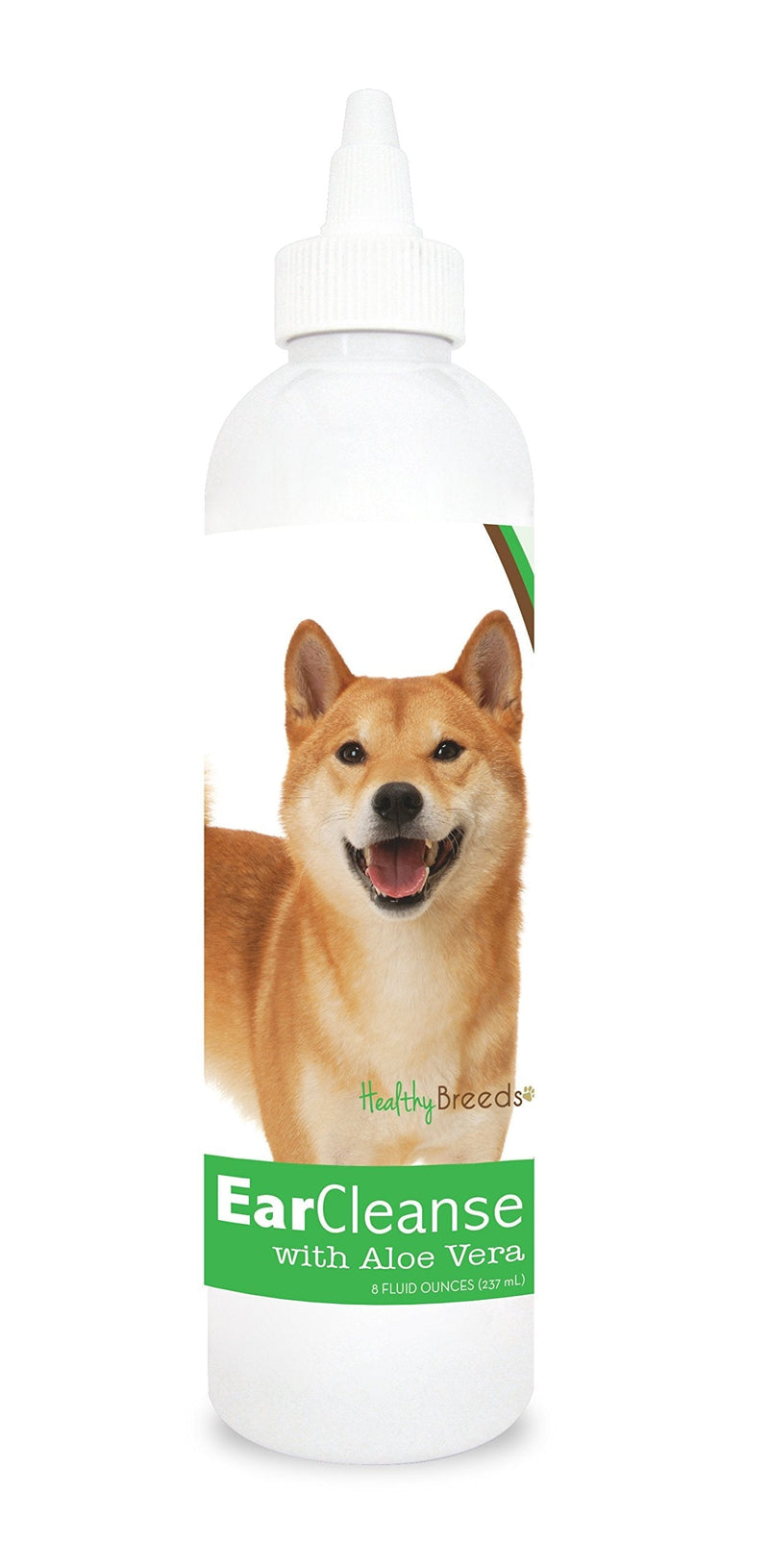 Healthy Breeds Shiba Inu Ear Cleanse with Aloe Vera Cucumber Melon 8 oz - PawsPlanet Australia
