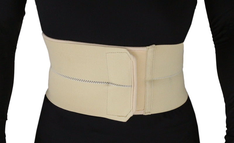 ObboMed® MB-2200M 2-Panel Elastic Postpartum Girdle/Postoperative Abdominal Binder Belt, Injuries support, Post pregnancy, Post-Surgical, Hernia, Belly Wrap Brace–Trimming Waist(M: 34 – 39 inches) M: 34 – 39 inches