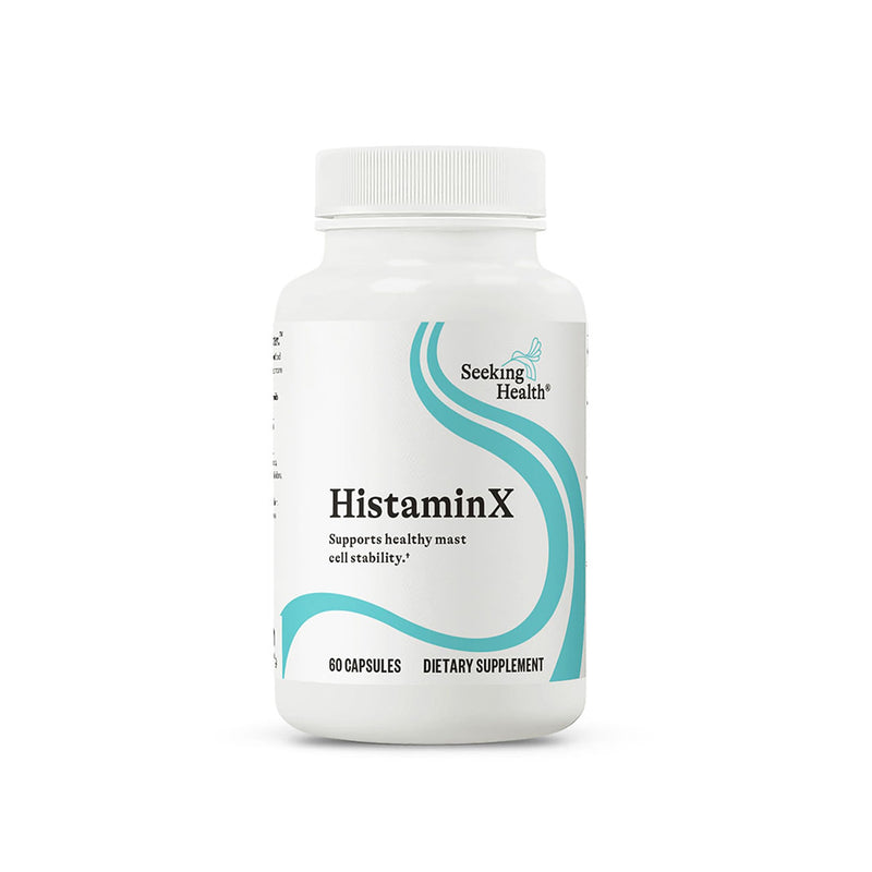 [Australia] - Seeking Health HistaminX, Histamine Support with Bioflavonoids, Natural Nettle, Quercetin, Rutin, Bromelain, for Immune System and Inflammation Support, Seasonal Support, Vegetarian (60 Capsules) 