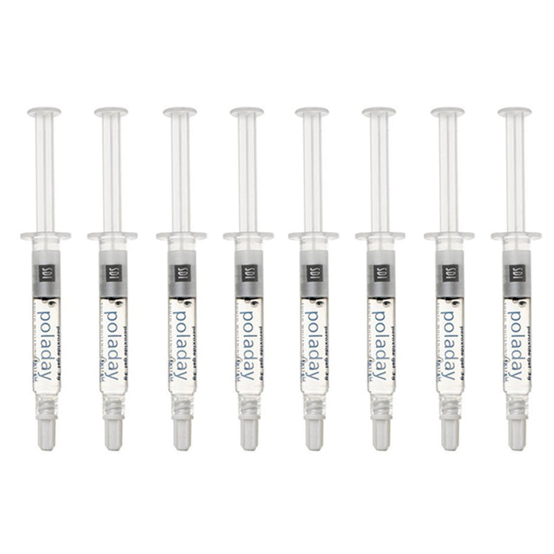 [Australia] - Poladay Cp 35% 8 Syringes | Premium Teeth Whitening Gel Whitening Oral Care 