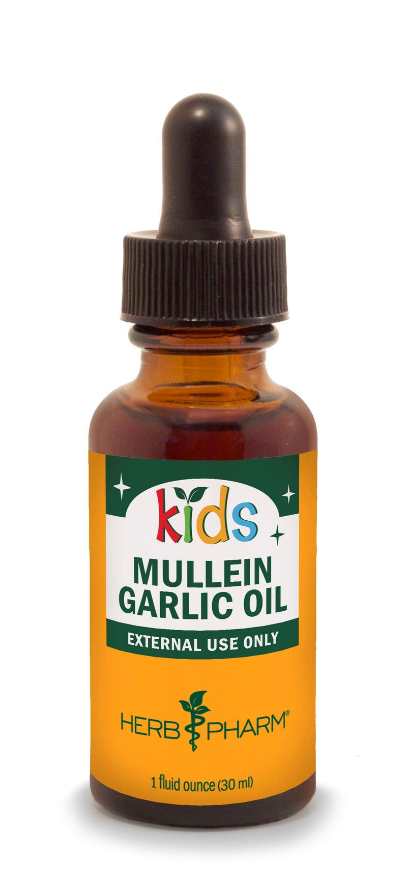 [Australia] - Herb Pharm Kids Mullein and Garlic Oil, 1 Fl Oz, Calendula, Garlic, Mullein, St. John's Wort, Olive Oil 