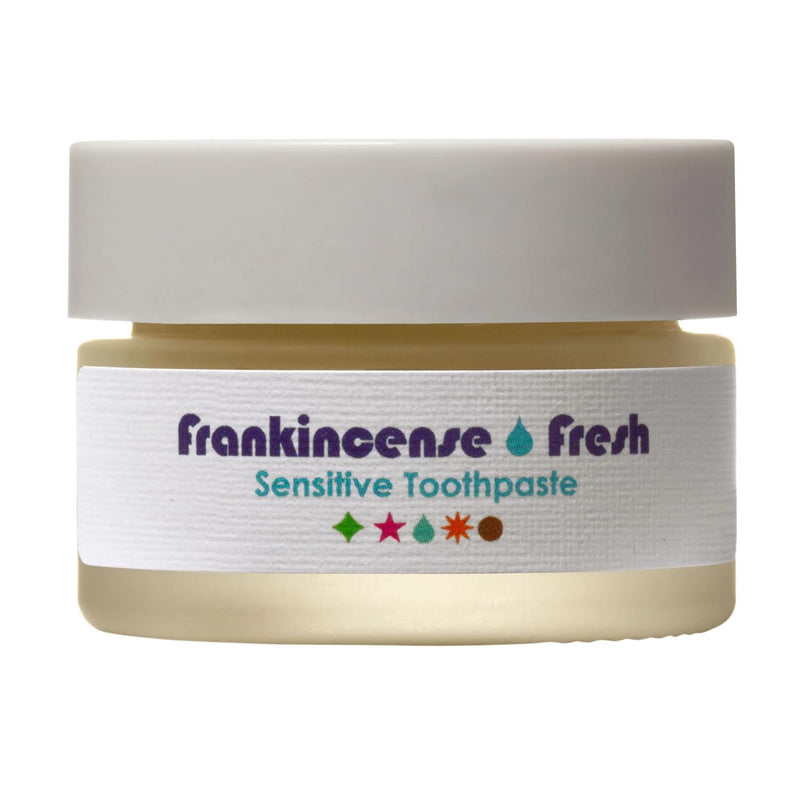[Australia] - Living Libations - Organic Frankincense Fresh Sensitive Toothpaste | Natural, Wildcrafted Clean Beauty (0.5 oz | 15 mL) 0.51 Fl Oz (Pack of 1) 