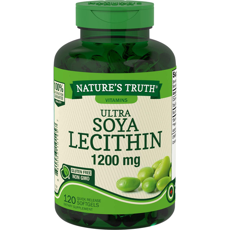 [Australia] - Nature's Truth Ultra Soya Lecithin 1200 mg, 120 Count (Pack of 1) 