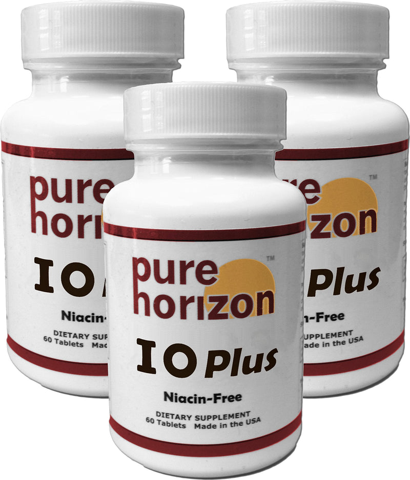 [Australia] - IOPlus by Pure Horizon Niacin-Free Iodine Supplement - 3 Bottles… 