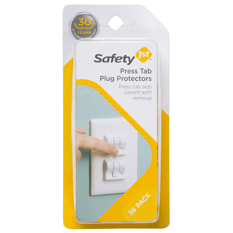 [Australia] - Safety 1st Press Tab Plug Protectors 36 Count 36 Count (Pack of 1) 