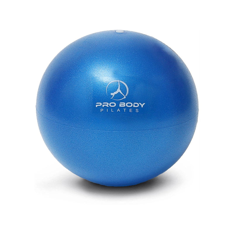[Australia] - ProBody Pilates Ball Small Exercise Ball, 9 Inch Barre Ball, Mini Soft Yoga Ball, Workout Ball for Stability, Barre, Fitness, Ab, Core, Physio and Physical Therapy Ball at Home Gym & Office Blue 