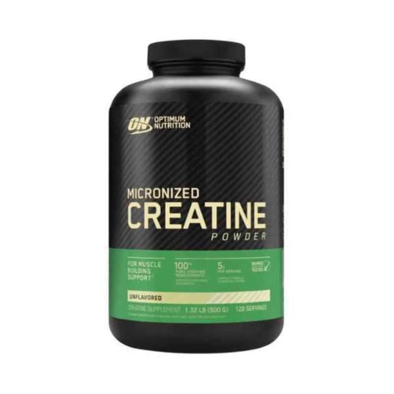 [Australia] - Optimum Nutrition Creatine Powder, Unflavored, 600 Gram 1.32 Pound (Pack of 1) 