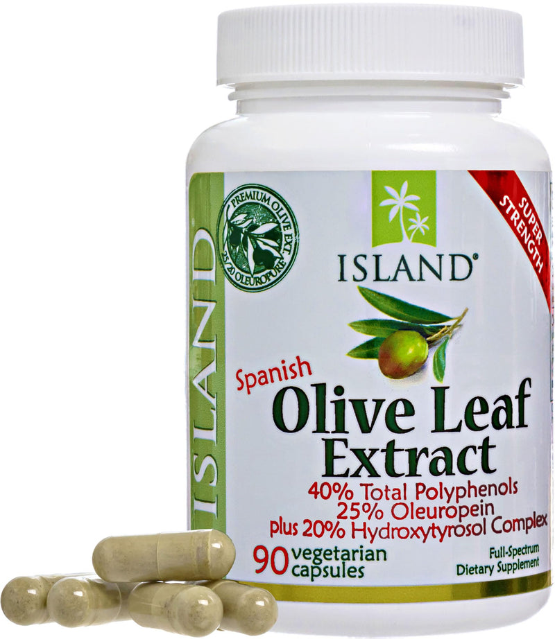 [Australia] - Olive Leaf Extract Capsules – 25% Oleuropein (40% Total Polyphenols), Plus 20% Hydroxytyrosol Complex – 100% Grown & Extracted in Spain (90 Capsules) 