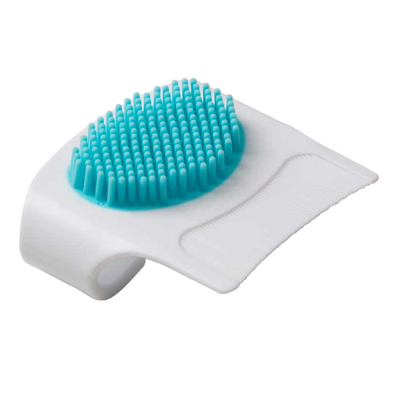 [Australia] - Safety 1st Cradle Cap Brush and Comb , White/Blue 