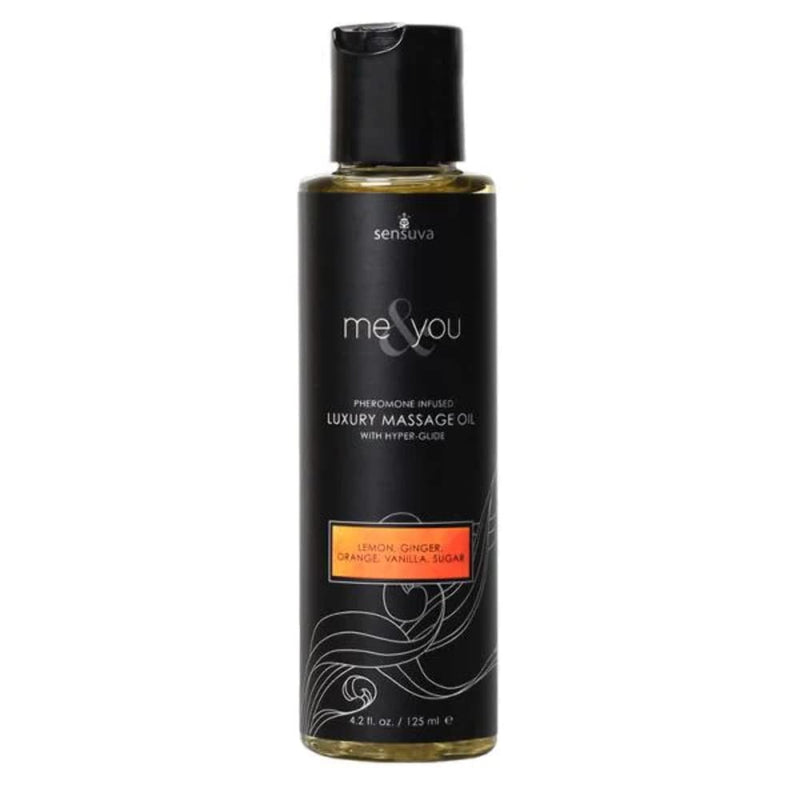 [Australia] - Me & You Massage Oil | Lemon, Ginger, Orange, Vanilla & Sugar | 4.2 fl oz 
