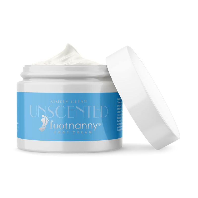 [Australia] - Footnanny - Unscented Foot Cream - Soothes Cracked Heels and Dead Skin with an Old Fashion, Invigorating Formula 