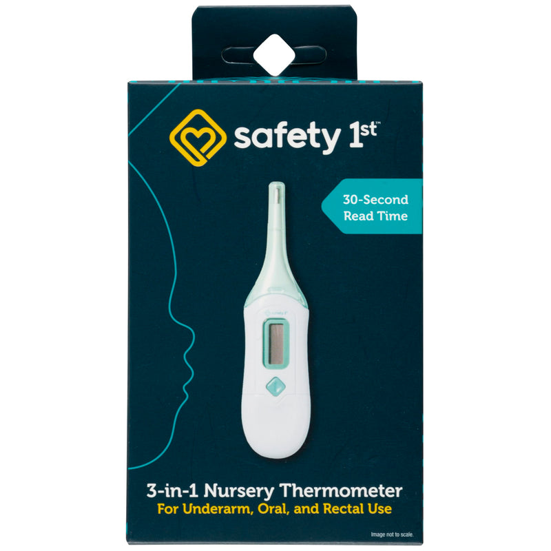 [Australia] - Safety 1st 3-in-1 Nursery Thermometer, Analog 1 Count (Pack of 1) 