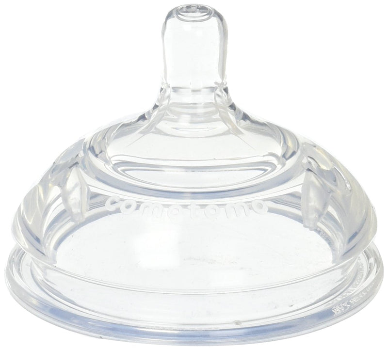 [Australia] - Comotomo Replacement Nipples in Fast Flow for Ages 6+ Months : Total of 4 Replacement Nipples 