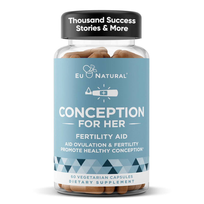 [Australia] - Conception Fertility Supplements for Women ‚Äì Aids Ovulation, Hormonal Balance, & Regular Cycles ‚Äì Prenatal Vitamin Support with Myo-Inositol, Folate, Folic Acid, Vitex ‚Äì 60 Vegetarian Soft Capsules 60 Count (Pack of 1) 