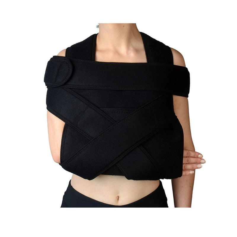 [Australia] - New Soles Medical Arm Sling Shoulder Immobilizing Velpeau Bandage (Adult) Adult 1 Count (Pack of 1) 