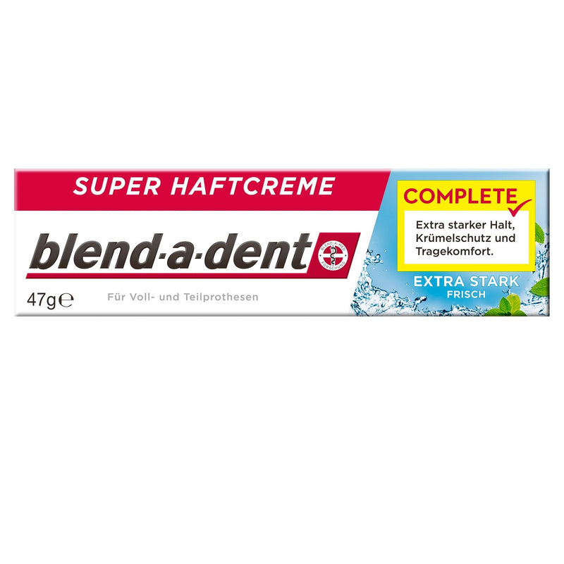 [Australia] - Complete Extra Strong Fresh Super Adhesive Cream 47g 