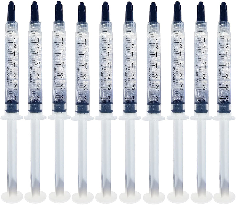 Bright White Smiles Teeth Whitening Gel Refill Kit, 10 44% Tubes | 44% Carbamide Peroxide, Tooth Whitener Formula