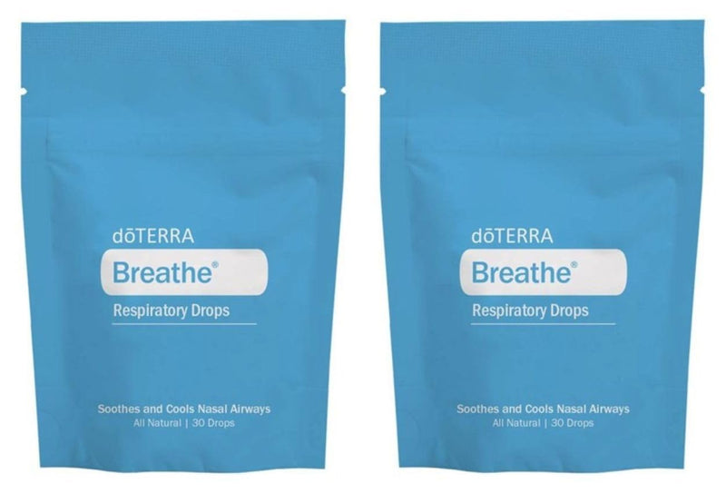 doTERRA Breathe Respiratory Drops 30 Count (2 Pack) 30 Count (Pack of 2)