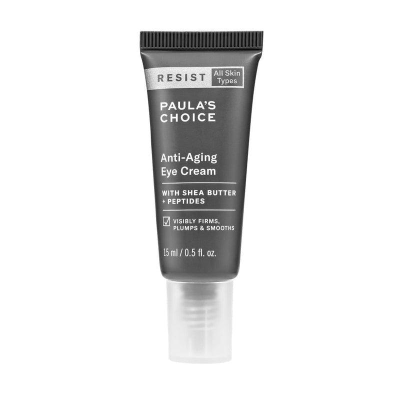 Paula's Choice RESIST Anti-Aging Eye Cream for Wrinkles | Reduces Puffy Eyes, Wrinkles, Fine Lines & Crow's Feet with Shea Butter & Vitamin C 0.5 Fl Oz (Pack of 1)