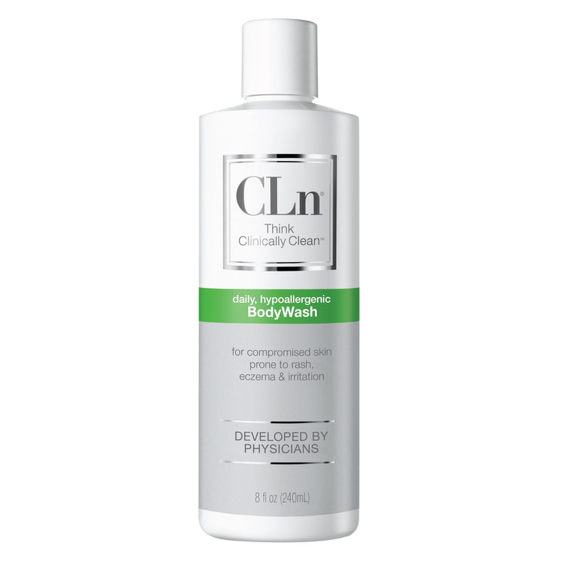 [Australia] - CLn¬Æ BodyWash ‚ÄìNon-Drying Body Wash, For Compromised Skin Prone to Eczema, Dermatitis, Rash & Hidradenitis Suppurativa, Fragrance-Free & Paraben-Free, 8 fl oz. 8 Fl Oz (Pack of 1) 