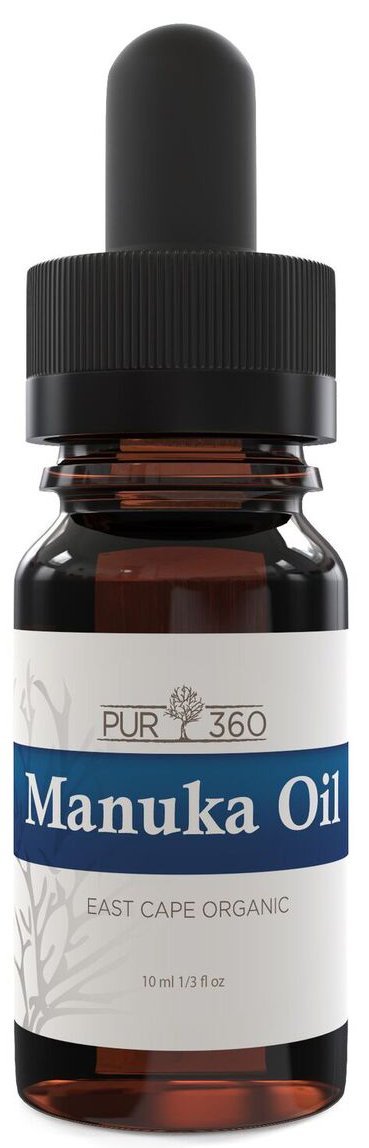 Manuka Oil - 33x More Powerful Than Tea Tree Oil - Best Treatment for Toenails, Acne, Irritated Skin, Feet and More Manuka 0.33 Fl Oz (Pack of 1)