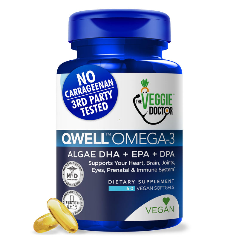 [Australia] - Vegan Omega 3 Supplement - Omega 3 Fish Oil Alternative - No Carrageenan – Plant Based Algae Omega 3 Fatty Acid Supplements - DHA, EPA, DPA - Heart, Brain, Joint, Eye, Immune Support 