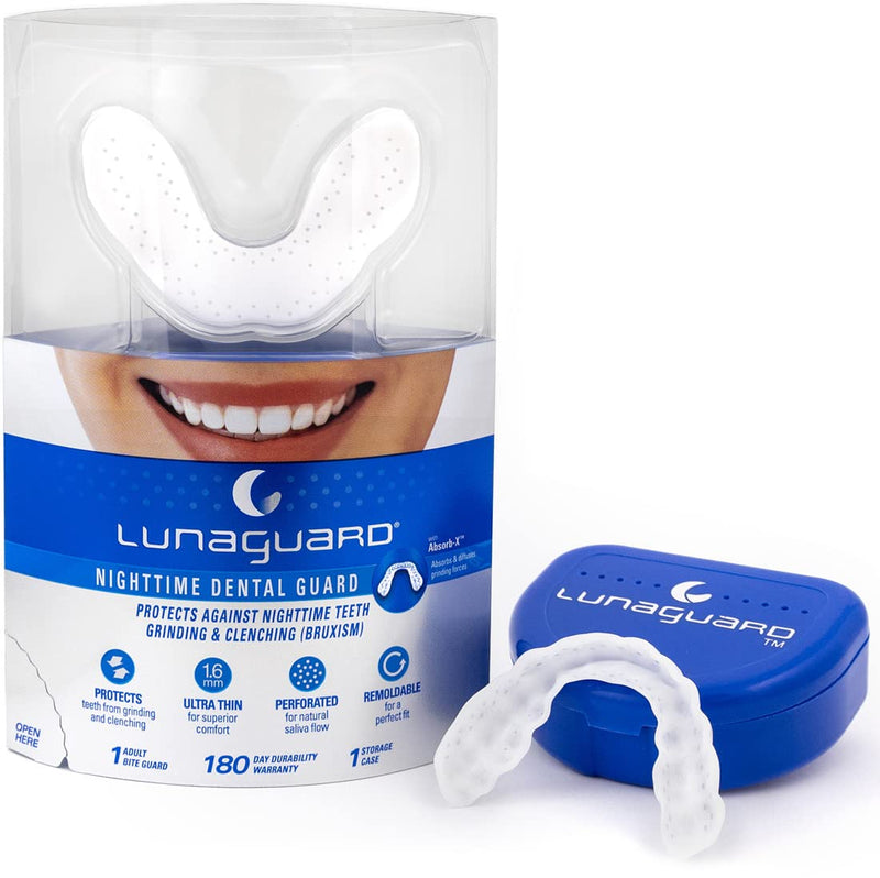 [Australia] - Nighttime Dental Guard – Comfortable Mouth Guard for Bruxism - Custom Fitted Protection for Teeth Grinding and Jaw Clenching Plus Storage Case 