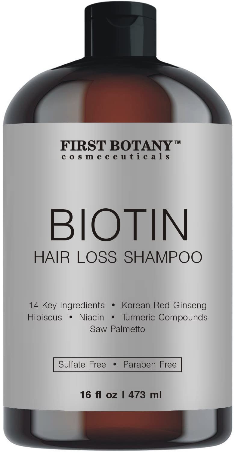 Hair Regrowth & Anti-Hair Loss Shampoo with DHT Blockers, 16 fl oz 16 Fl Oz (Pack of 1)