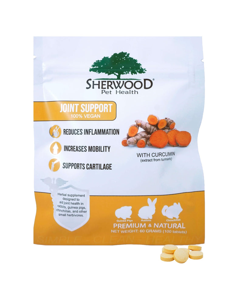 Vegan Joint Support by Sherwood Pet Health (100 Tablets - 50 Grams) - PawsPlanet Australia