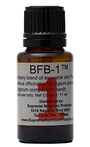 Supreme Nutrition BFB-1 Essential Oil Blend, 11 ml Rosemary 0.37 Fl Oz (Pack of 1)