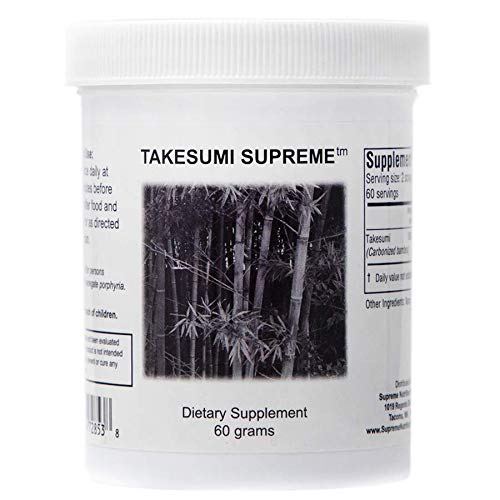 [Australia] - Supreme Nutrition Takesumi, Pure 60 Grams Activated Bamboo Charcoal Powder 