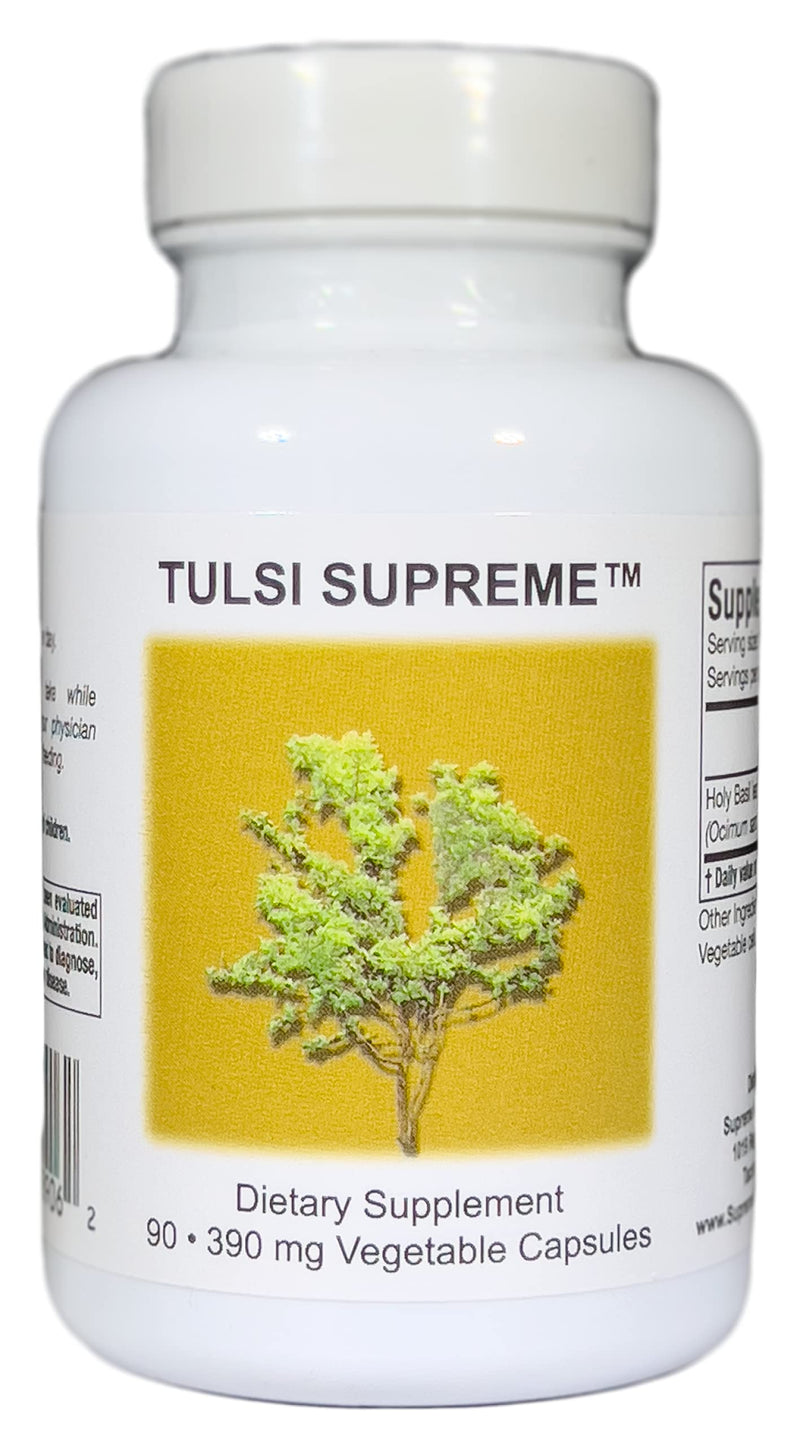 [Australia] - Supreme Nutrition Tulsi, 90 Pure Holy Basil Vegetarian Capsules 