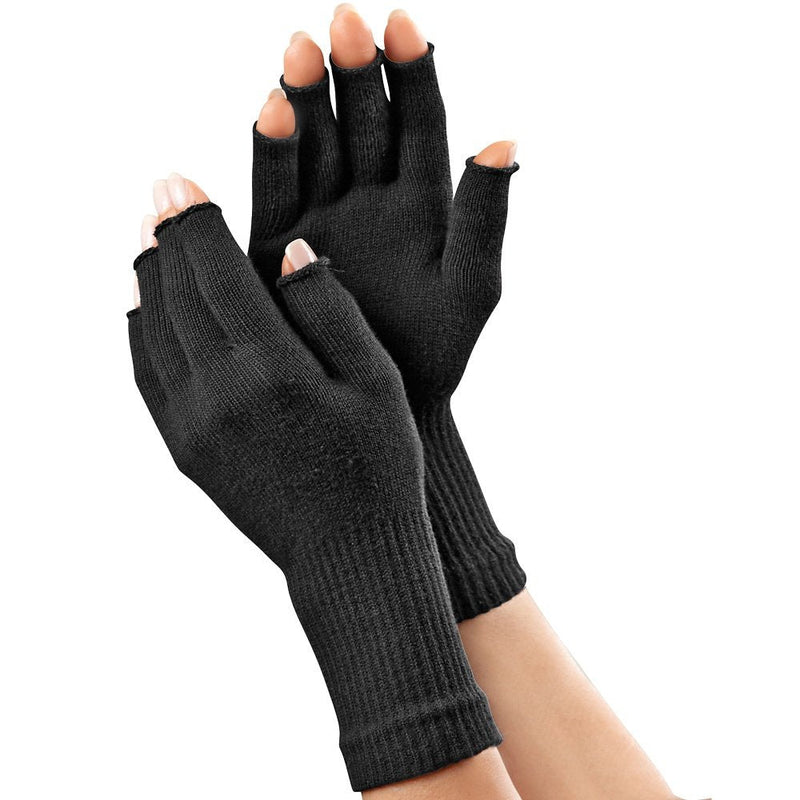 BENEFAB Easy on Arthritis Gloves Beyond Copper, Far-Infrared Emitting Therapy Glove for Carpal Tunnel-Fits Men Women, 1 Pair (Medium) Medium (Pack of 1)