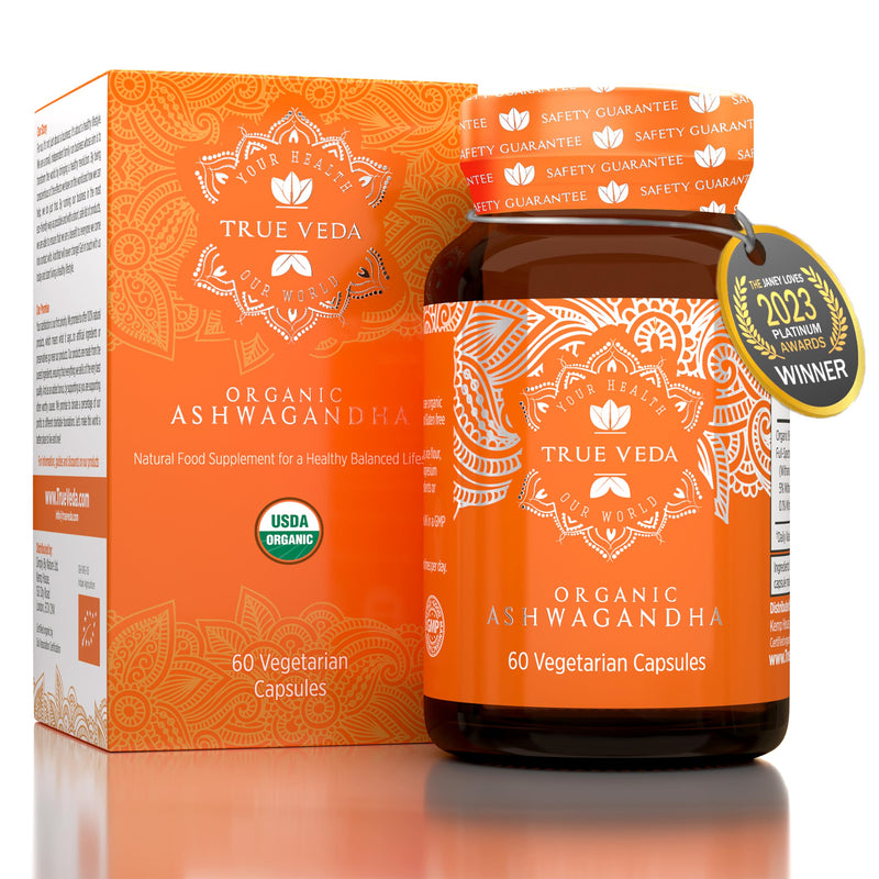 [Australia] - KSM-66 Ashwagandha KSM 66 Ashwagandha KSM-66 | USDA Organic Ashwagandha Supplements KSM 66 | KSM66 Ashwagandha Organic | Organic Ashwagandha Capsules | Aswagandha Vitamin | Ashwaganda | 60 Capsules 